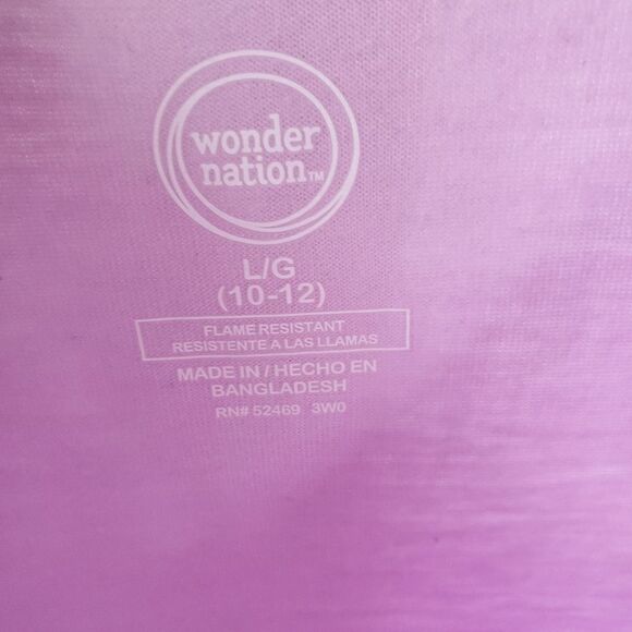 Adorable girls unicorn nightshirt size large 10/12 - Picture 3 of 3